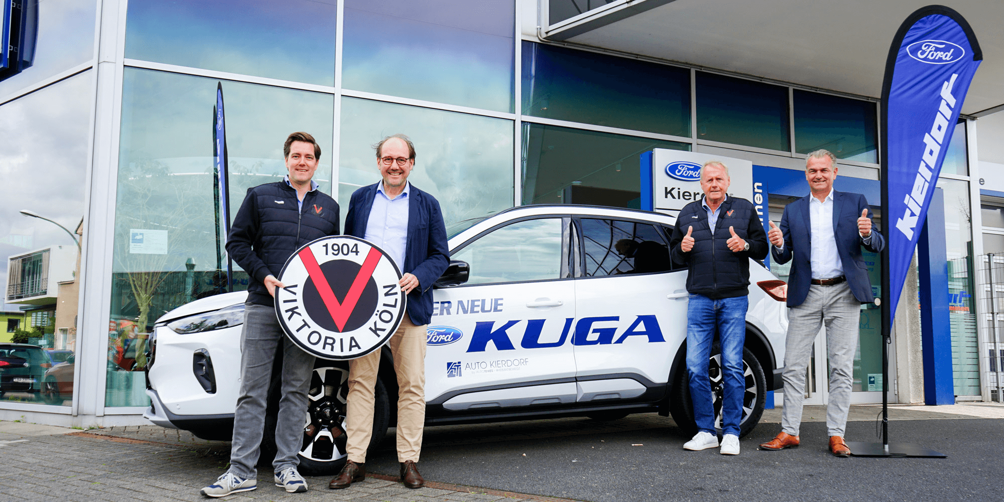 Auto Kierdorf ist exklusiver Auto-Partner von FC Viktoria Köln